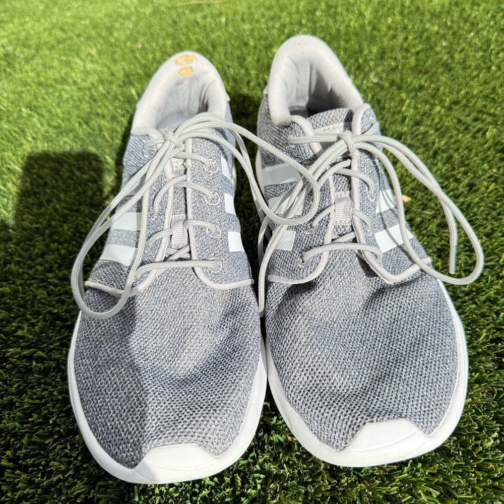 Adidas Cloudfoam QT Racer Running Shoe in Gray - Picture 2 of 7